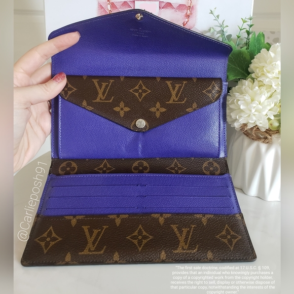 *SOLD* Authentic Pre-owned Louis Vuitton Marie Lou Monogram Epi Wallet - Picture 6 of 13